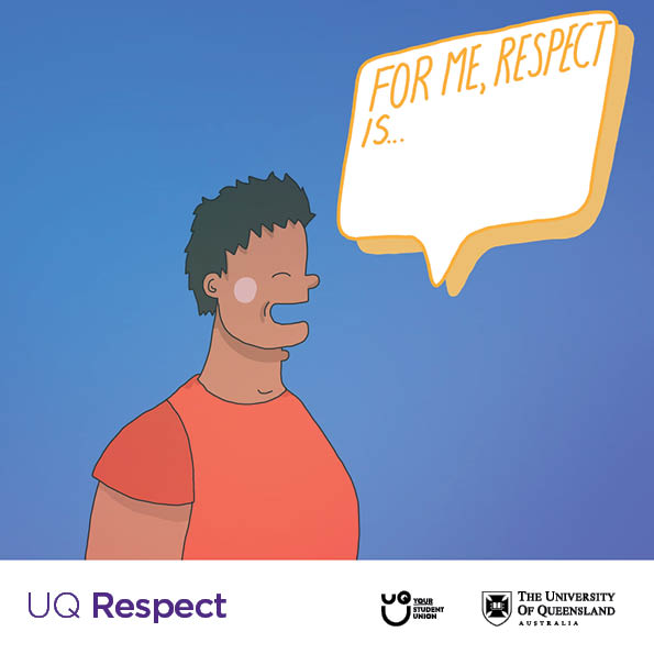 Respect Is... Dark Blue image