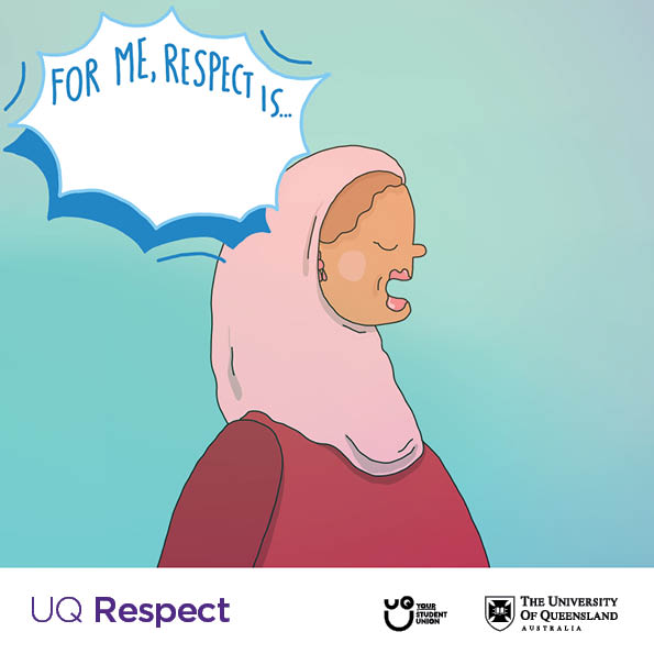 Respect Is... Teal image