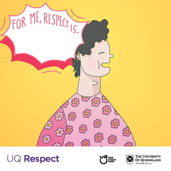Respect Is... Dark yellow image